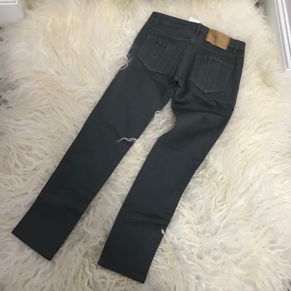 RED VALENTINO Low-Rise Straight-Leg Jeans - Picture 5 of 7